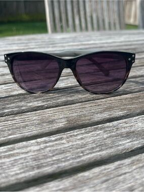 Jessica Simpson Classic Black Cat-Eye Women's Sunglasses